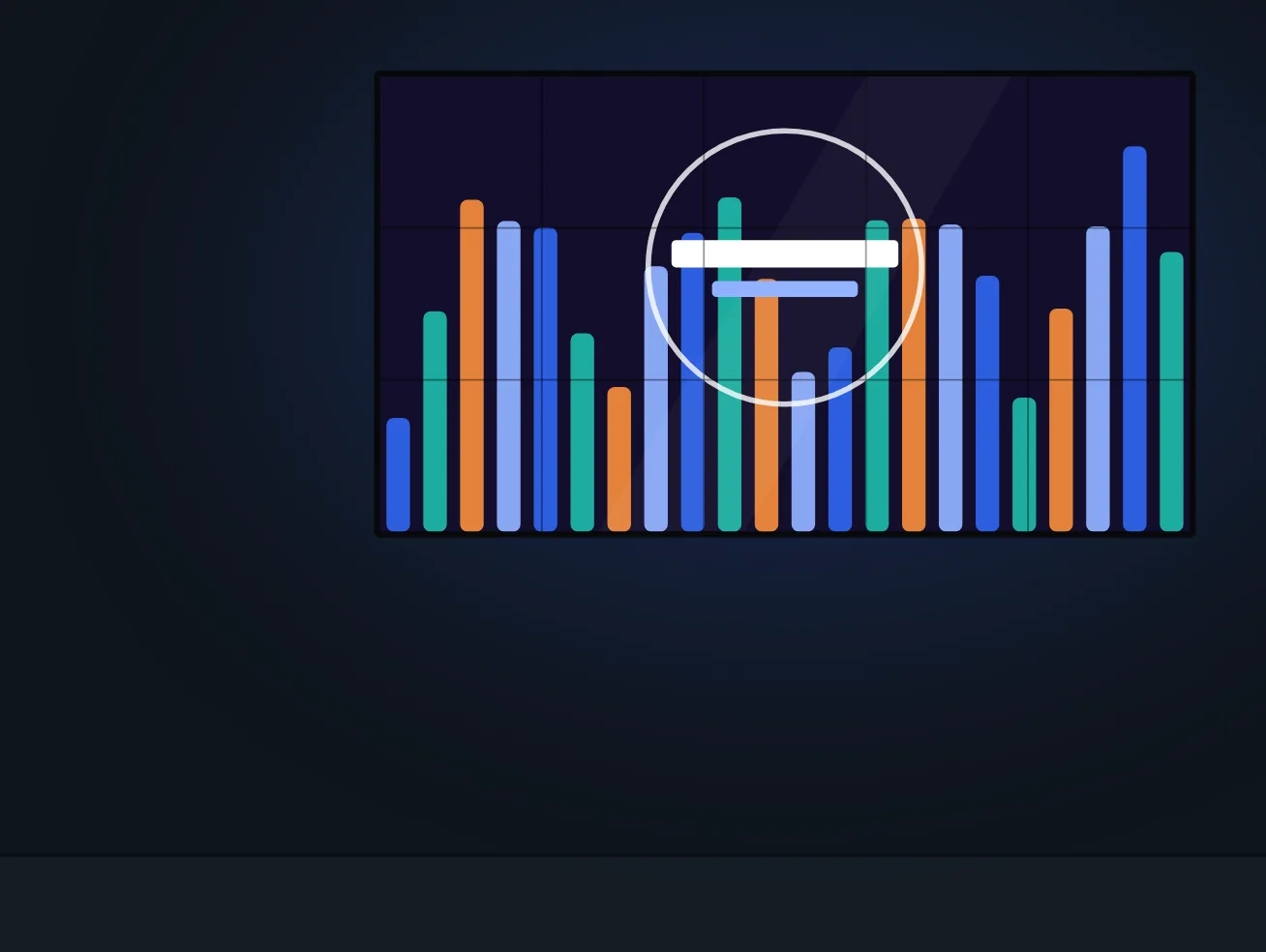 Ilustração: parede LED